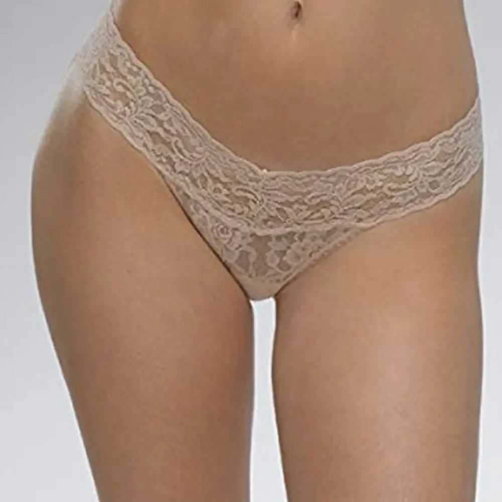 BRAND NEW HIGH RISE LACE WOMEN"S THONG 3-SETS PANTIE